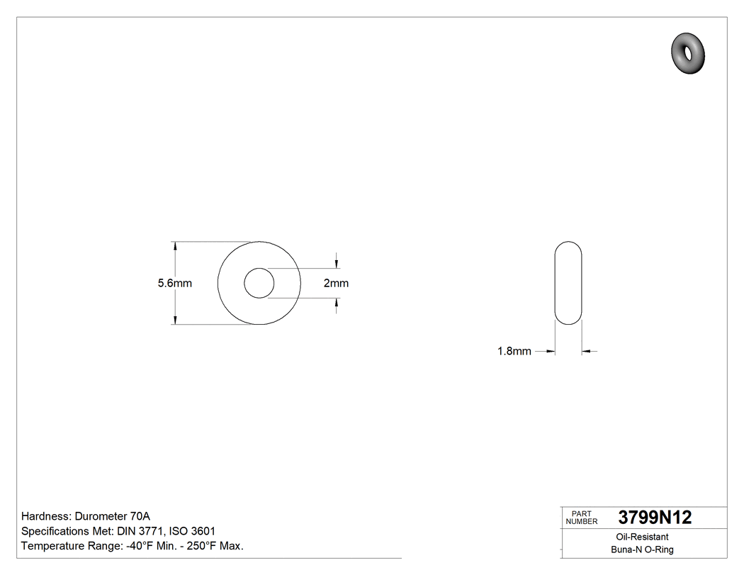 Technical drawing - 3799N12
